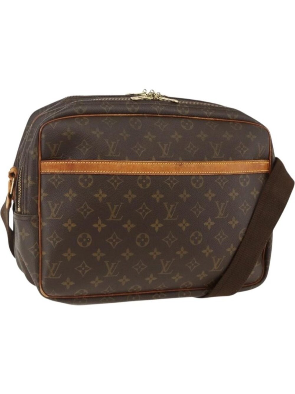 LOUIS VUITTON Monogram Reporter GM Shoulder Bag M45252